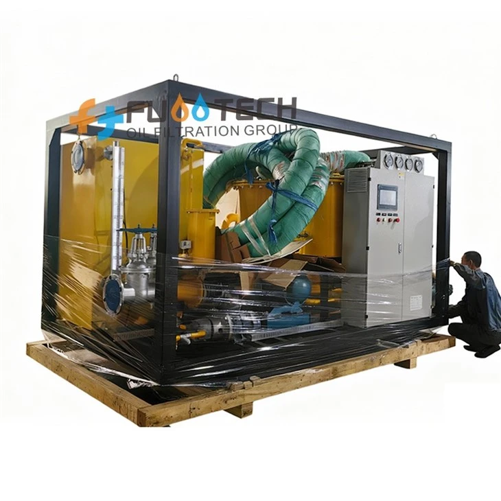 FT-FL Series High Velocity Oil Flushing Skid high quality