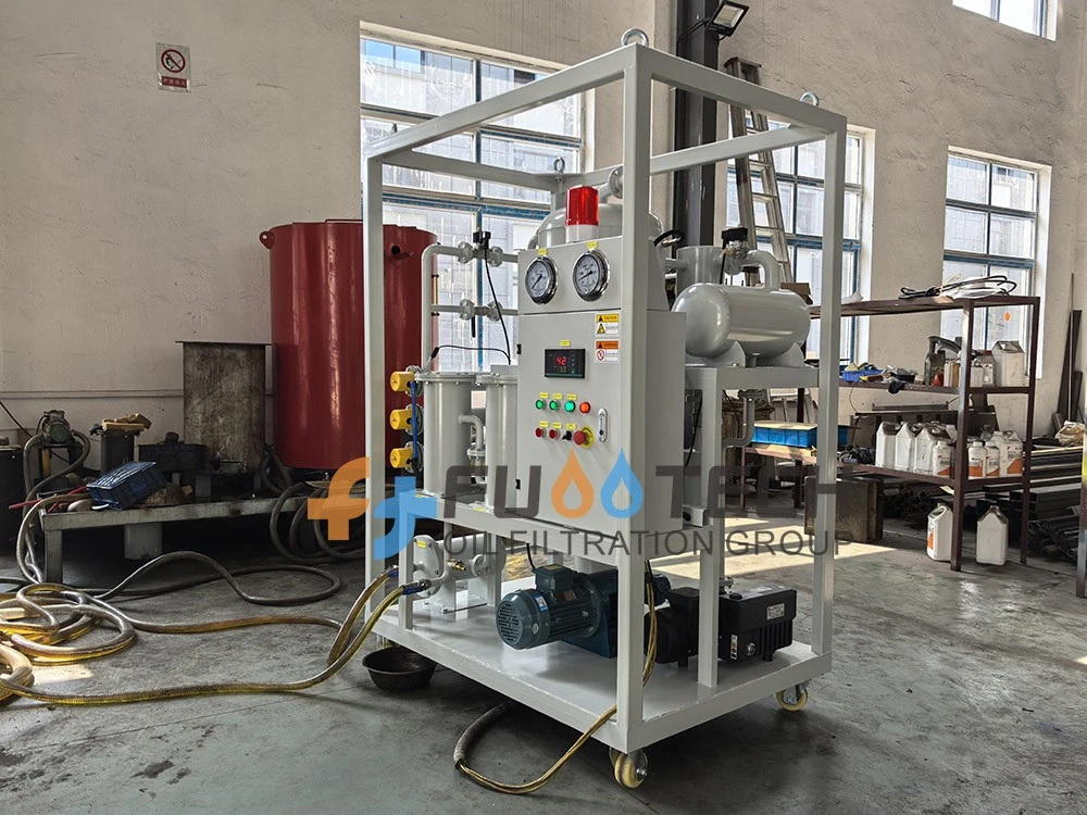FUOOTECH Series ZY Single-stage Vacuum Transformer Dielectric Oil Filtration Machine FUOOTECH Series ZY Single-stage Vacuum Transformer Dielectric Oil Filtration Machine